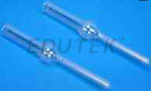 ABSORPTION TUBE, CALCIUM CHLORIDE STRAIGHT FORM, WITH ONE BULB